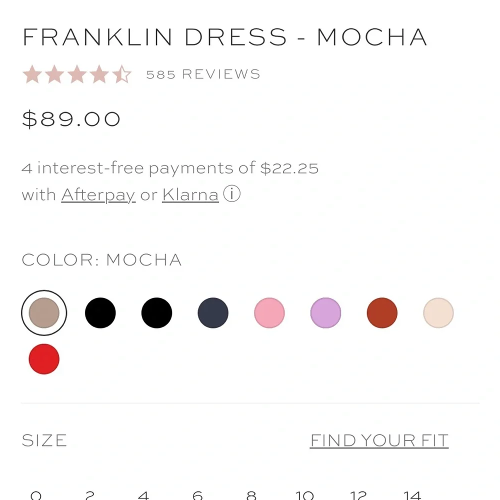 Petal & Pup FRANKLIN DRESS - MOCHA - Picture 9 of 10